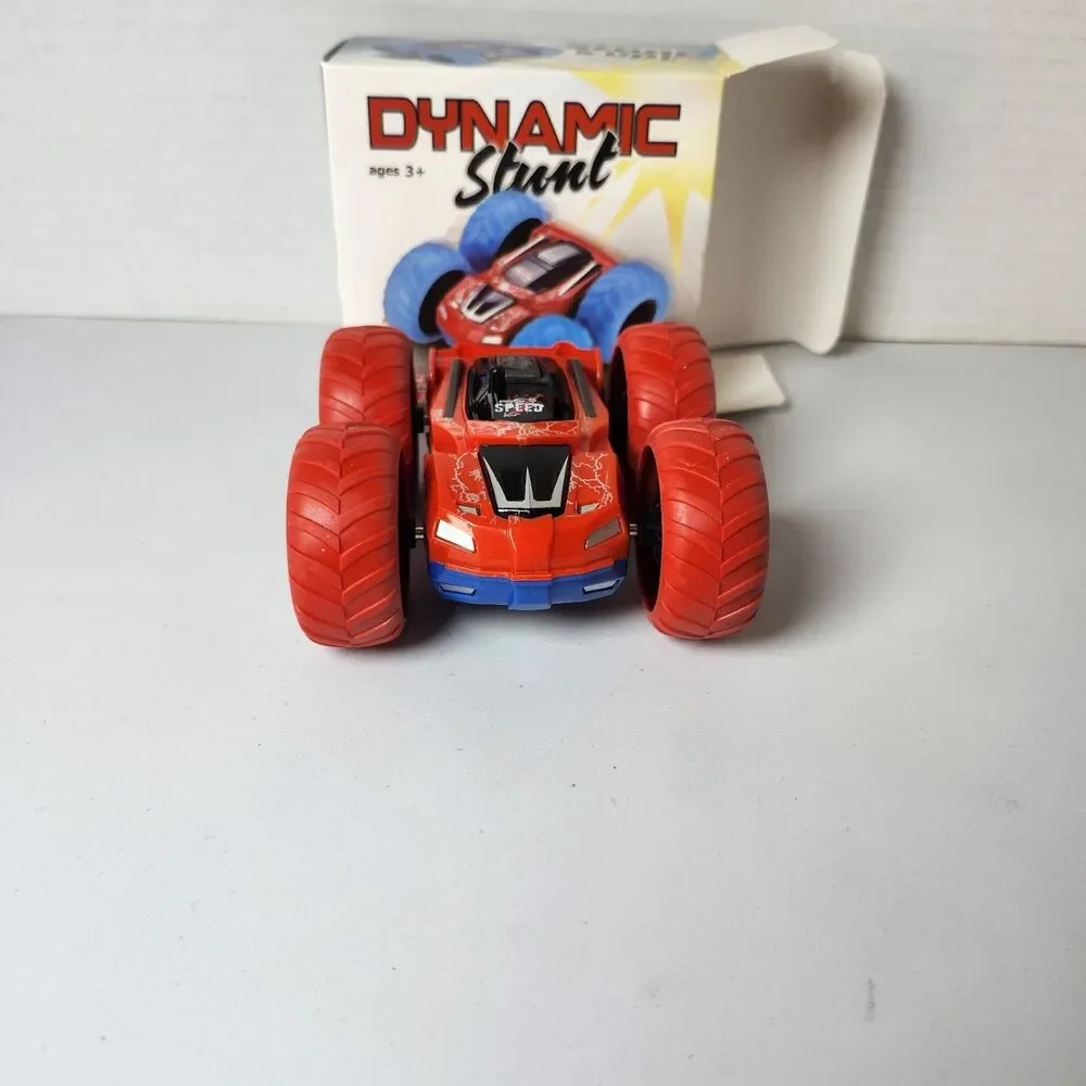 Friction-Activated 360° Monster Stunt Cars - Perfect Gifts for Boys and Girls